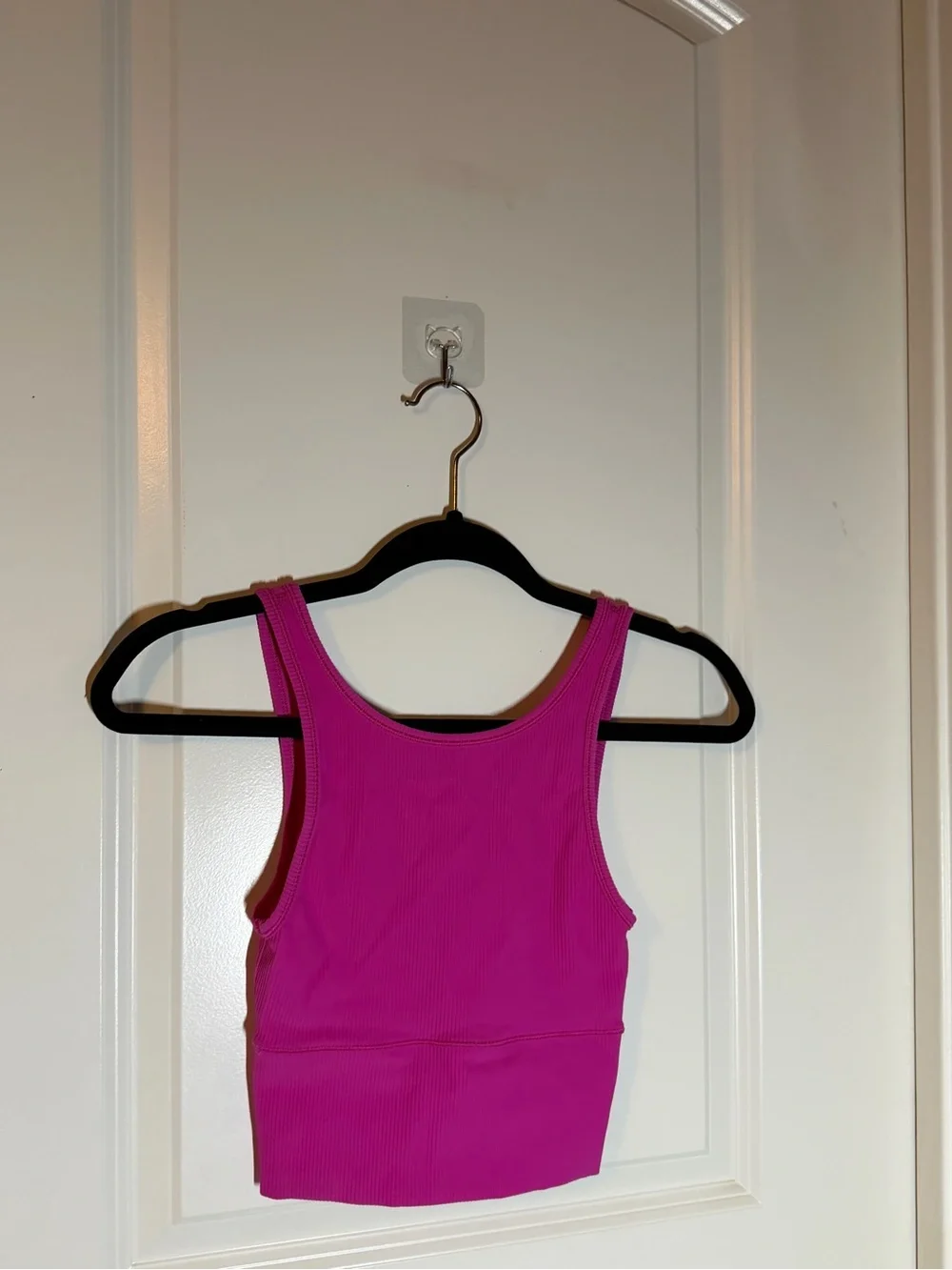 lululemon athletica Bright Fuchsia Ribbed Tank